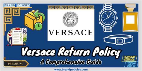 versace exchange policy|does Versace accept returns.